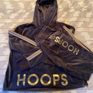 Justice Velour Suit (see size description)